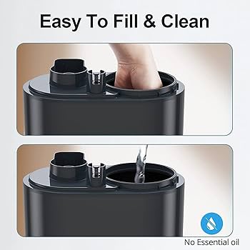 Air Humidifier for Bedroom, 4L Cool Mist Humidifiers for
